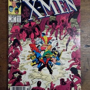 X-Men Classic Issue 14 Comic Book with Dynamic Cover Art